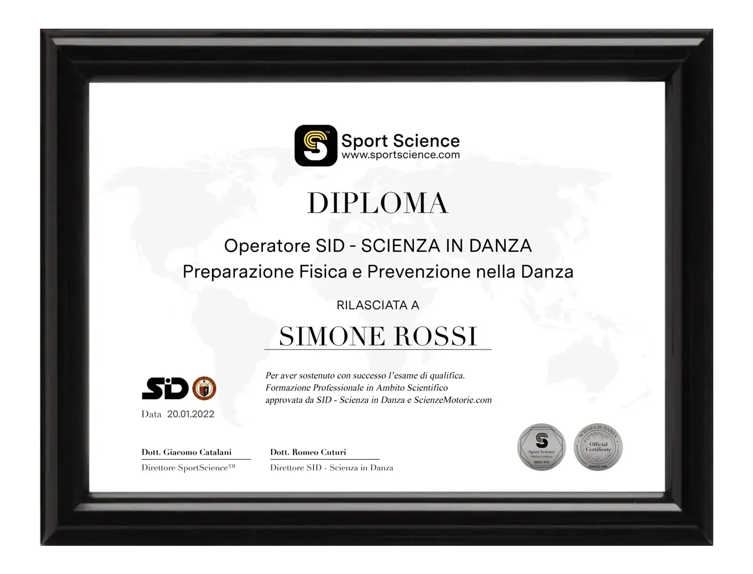 Diploma Operatore SID Masterclass